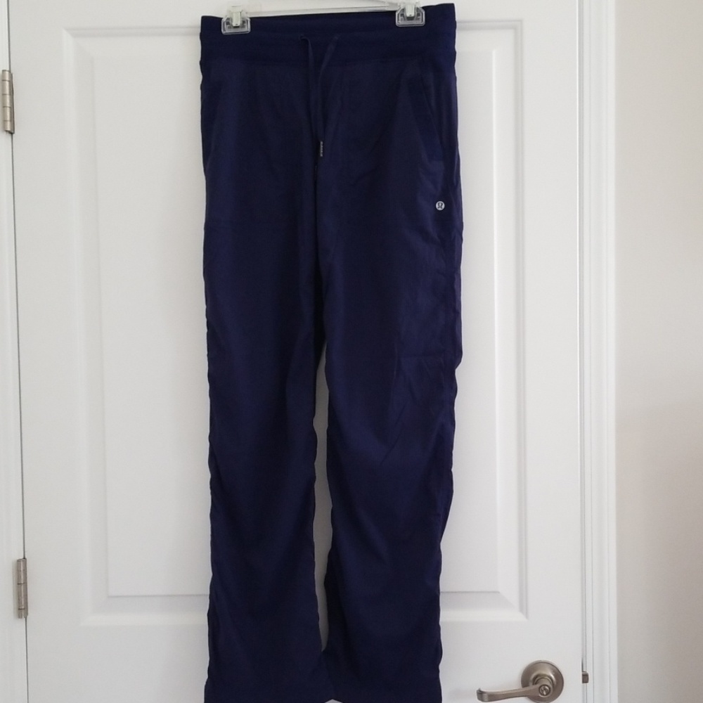 Lululemon dance studio pants - navy blue *great condition*